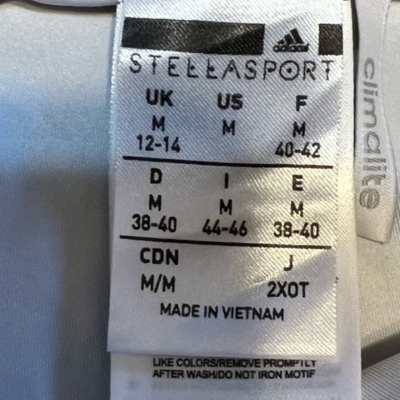 Stella McCartney by Adidas - Sport Leggings, size medium - Picture 8 of 9